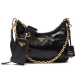 Prada Re-Edition 2005 Leather Bag 1BH204 Black